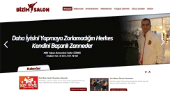 Desktop Screenshot of bizimsalon.net